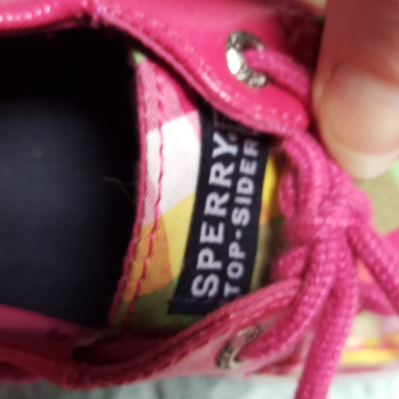 Women's Sperry Top-sider pastel light shoes size 5 - Picture 9 of 10